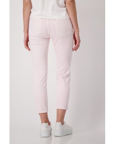 Monari 5-Pocket-Jeans Hose - Pink