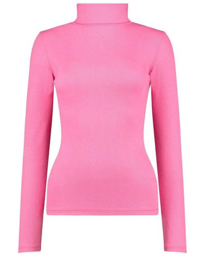 Daily Sports Trainingspullover Ancona Roll Neck Pullover Tulip - Pink