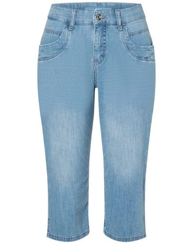 M·a·c Regular-fit-Jeans CAPRI - Blau