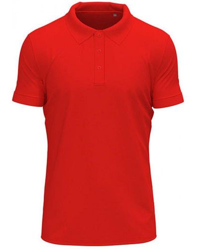 Stedman Poloshirt Clive Polo S bis 3XL - Rot