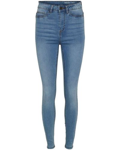 Noisy May Skinny-fit-Jeans Callie (1-tlg) - Blau