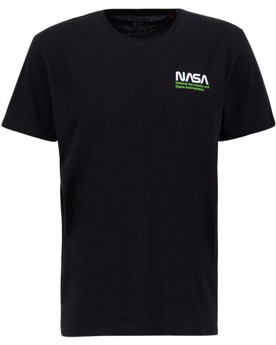 Alpha Industries Shirt Men - Schwarz