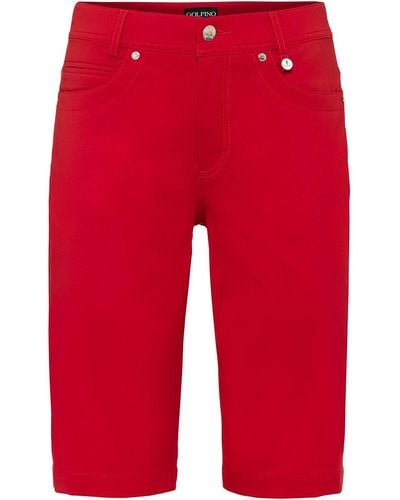 Golfino Golfshorts The Sofia Long Shorts Red Flame - Rot