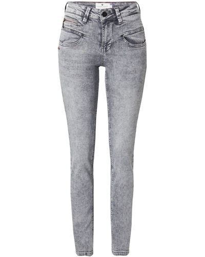 Freeman T.porter Slim-fit-Jeans Alexa (1-tlg) Plain/ohne Details - Grau