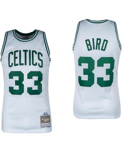 Mitchell & Ness Tanktop NBA Jersey B. Celtics Larry Bird - Blau