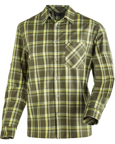 Maier Sports Outdoorhemd Hemd CLAAS - Grün
