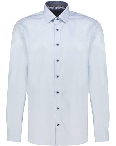 Olymp Businesshemd Hemd LEVEL FIVE Body Fit (1-tlg) - Blau