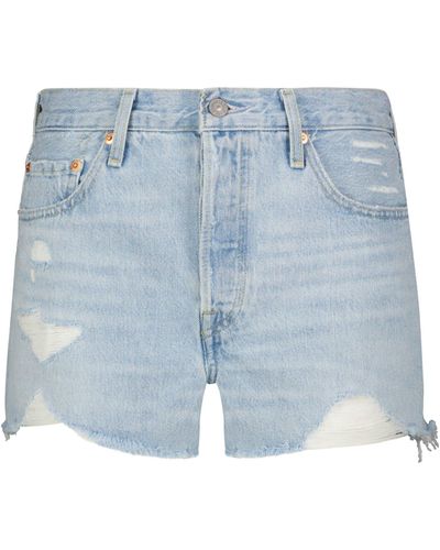 Levi's Levi's® Shorts Jeansshorts 501 ORIGINAL (1-tlg) - Blau