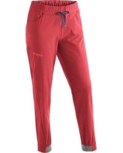 Maier Sports Funktionshose Outdoorhose Fortunit XR - Rot