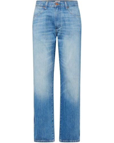 Wrangler Regular-fit-Jeans FRONTIER (1-tlg) - Blau