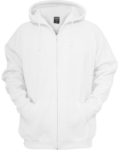 Urban Classics Sweatshirt Zip Hoody - Weiß