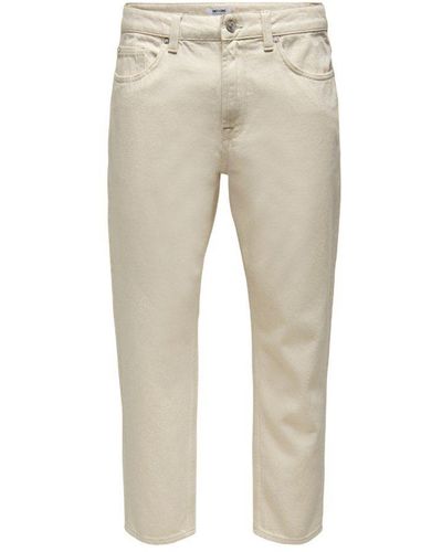 Only & Sons 5-Pocket-Jeans - Natur