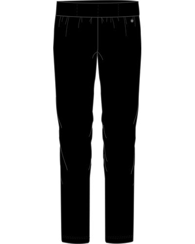 Rebelle Pyjamahose Schlafanzug Hose (1-tlg) klassisch - Schwarz