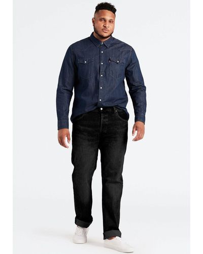 Levi's Levi's® Plus Tapered-fit-Jeans 502 TAPER B&T für einen lässigen Look - Blau