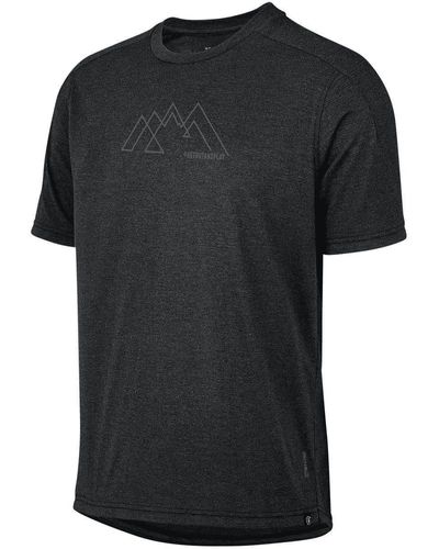 IXS Shirt T-Shirts Flow Tech Tee getoutandplay schwarz XS (1-tlg)