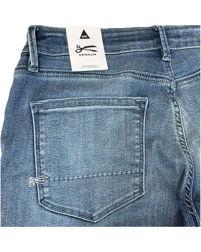 Denham 5-Pocket-Jeans - Blau