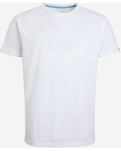 Elkline T- Must Have Basic Uni-Farben Shirt - Weiß