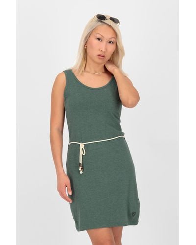 Alife & Kickin JenniferAK A Sleeveless Dress Sommerkleid, Kleid - Grün
