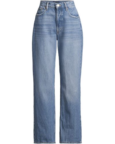 Aéropostale Loose-fit-Jeans (1-tlg) Plain/ohne Details - Blau