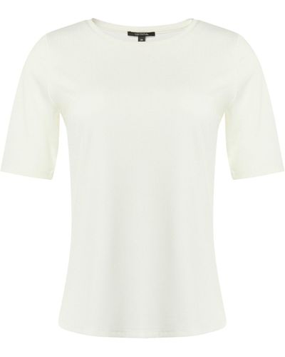 Comma, T-Shirt - Weiß