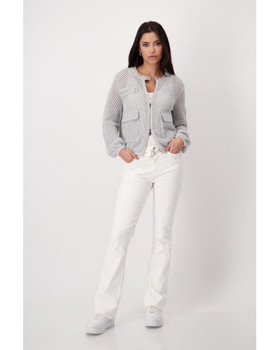 Monari 5-Pocket-Jeans - Weiß
