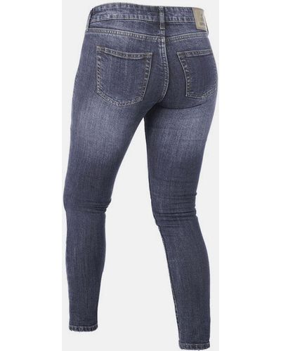 OXFORD Motorradhose Hinksey Motorradjeans - Blau