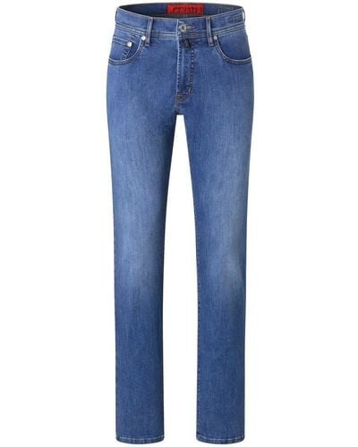 Pierre Cardin 5-Pocket-Jeans LYON VOYAGE denim light blue 38915 7701.07 - Blau