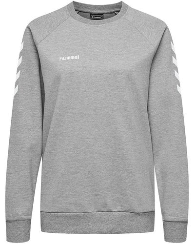 Hummel Sweater Cotton Sweatshirt - Grau