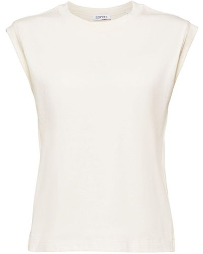 Esprit Muscle T-Shirt (1-tlg) - Weiß