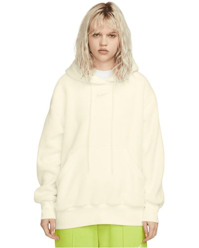 Nike Lifestyle - Textilien - Sweatshirts Plush Hoody - Weiß