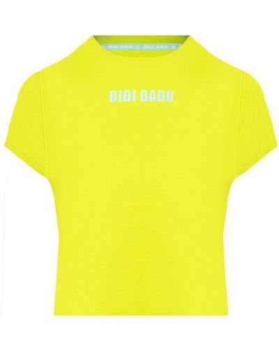 BIDI BADU Kurzarmshirt Multifidi - Gelb