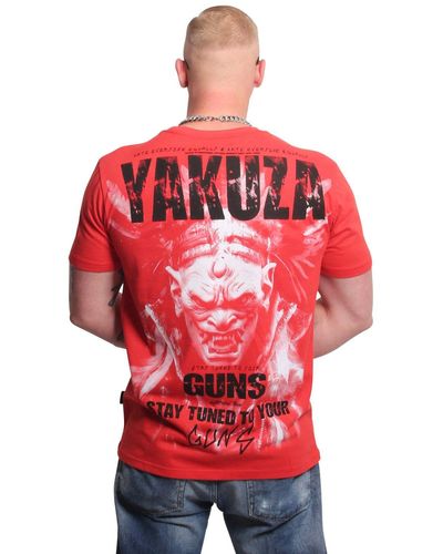 Yakuza T-Shirt Axe - Rot