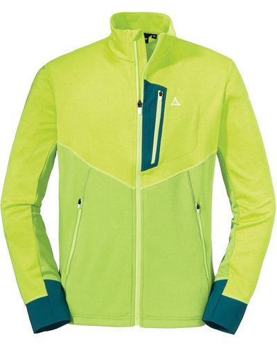 Schoeffel Trekkingjacke Fleece Jacket Rotwand M LIME POP - Grün