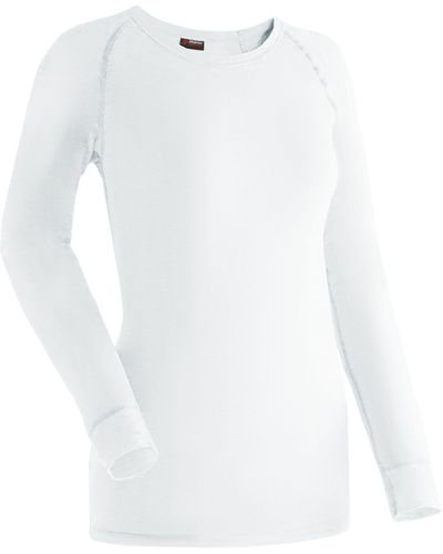 Maier Sports Shirt & Hose Lena Schnelltrocknende, atmungsaktive Funktionswäsche - Weiß