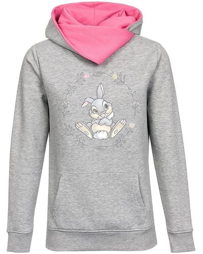 Disney Schalkragenpullover Bambi Thumper - Grau