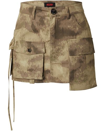 MissPap Bleistiftrock Camo (1-tlg) Weiteres Detail - Natur