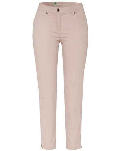 Relaxed by TONI Anzughose Perfect Shape Zip 7/8 - Pink