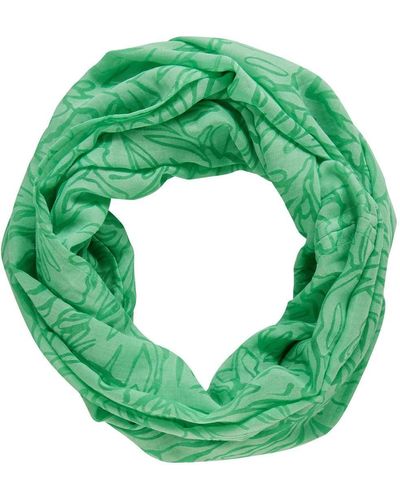 Cecil Sommerkleid Solid Burnout Loop - Grün
