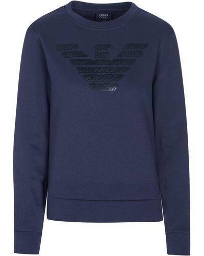 Armani Jeans Sweater Pullover dunkelblau
