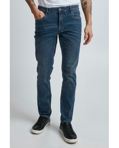 Solid 5-Pocket-Jeans SDPilto - Blau