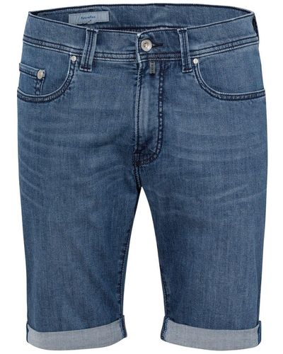 Pierre Cardin 5-Pocket-Jeans LYON BERMUDA dark blue fashion 34520 8069.6817 - Blau