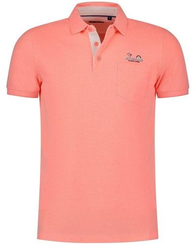 new zealand auckland Poloshirt NZA Polo L (1-tlg) - Pink