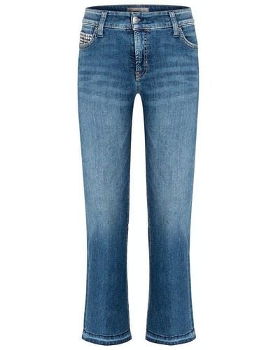 Cambio Regular-fit-Jeans Paris easy kick - Blau