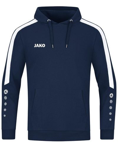 JAKÒ Sweatshirt Kapuzensweat Power - Blau