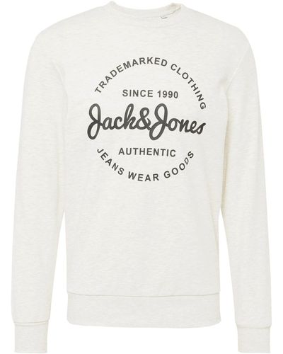 Jack & Jones Sweatshirt FOREST (1-tlg) - Weiß