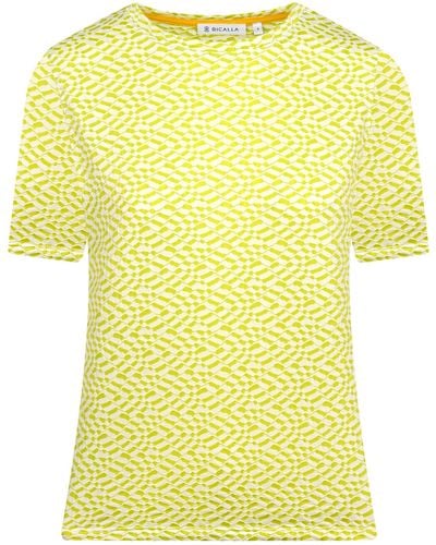 Bicalla T- Shirt Structure - Gelb