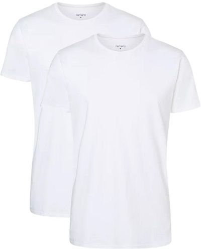 Camano T-Shirt, 2er Pack - Comfort BCI Cotton - Weiß