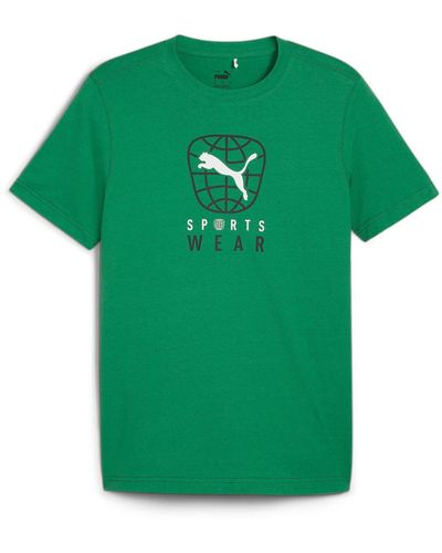 PUMA T-Shirt BETTER SPORTSWEAR TEE - Grün