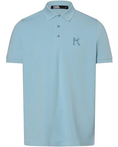 Karl Lagerfeld Poloshirt - Blau