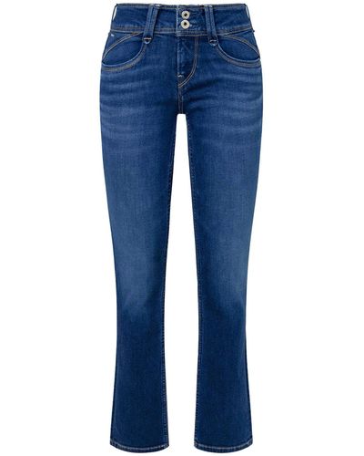 Pepe Jeans Pepe Regular-fit-Jeans NEW GEN (1-tlg) Plain/ohne Details - Blau